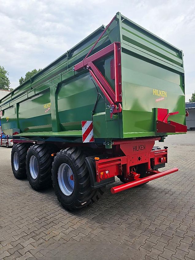 Hilken Muldenkipper, MKR8600, Hardox-Boden, Reifen 650/55R26,5, Lenkachse, Häckselaufsätze 800m