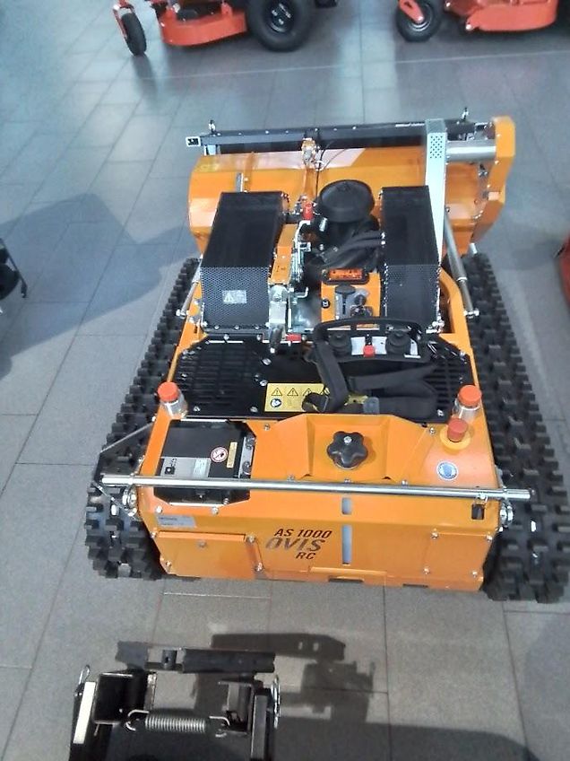 AS-Motor AS 1000 Ovis RC Schlegelmäher Funk Mähraupe