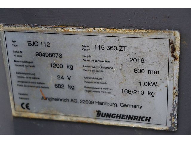 Jungheinrich EJC 112