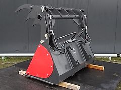 Hofstede Pelikaanbak krokodillenbak pelikaan kuil kuilvoer silage bak grijper met model Giant of Weidemann aankoppeling