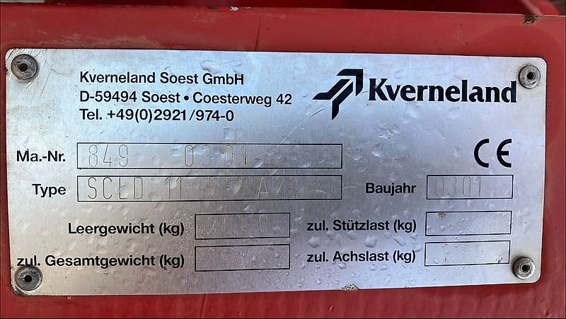 Kverneland SCLD 11 55