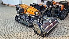 Energreen Robo Fifti versch. Anbaugeräten z.B. Forstmulcher, Grünlandmulcher,... / Mähraupe - auch zur Miete!