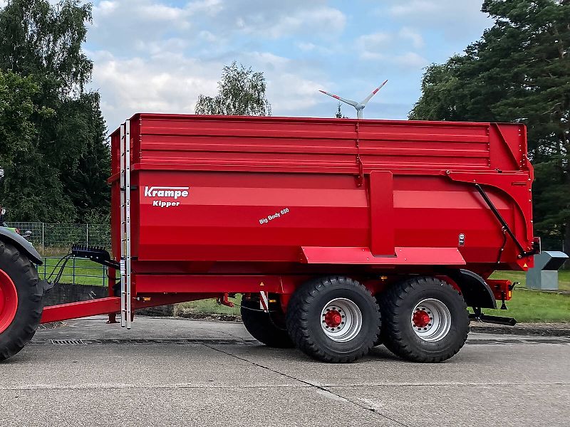 Krampe Big Body 650 (BB 650) 21 tons capacity, 30,5 m3, 60 cm extension, Made in Germany, premium trailer