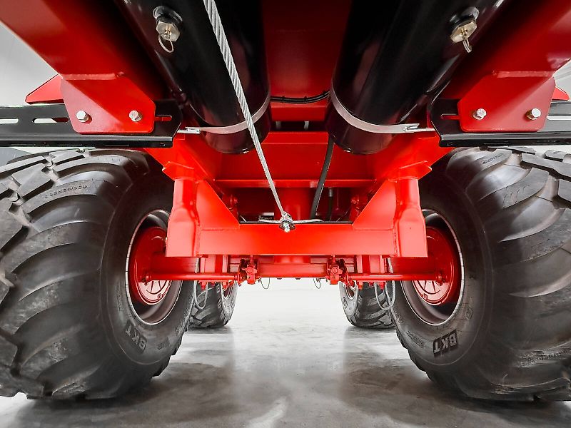 Krampe Big Body 700 Carrier (BB 700) 22 tons capacity, 32,8 m3, 60 cm extension, Made in Germany, premium trailer