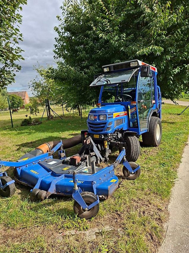 Iseki TH 3265 Rasentraktor+Klima+Mähwerk+Fangkorb GLS550