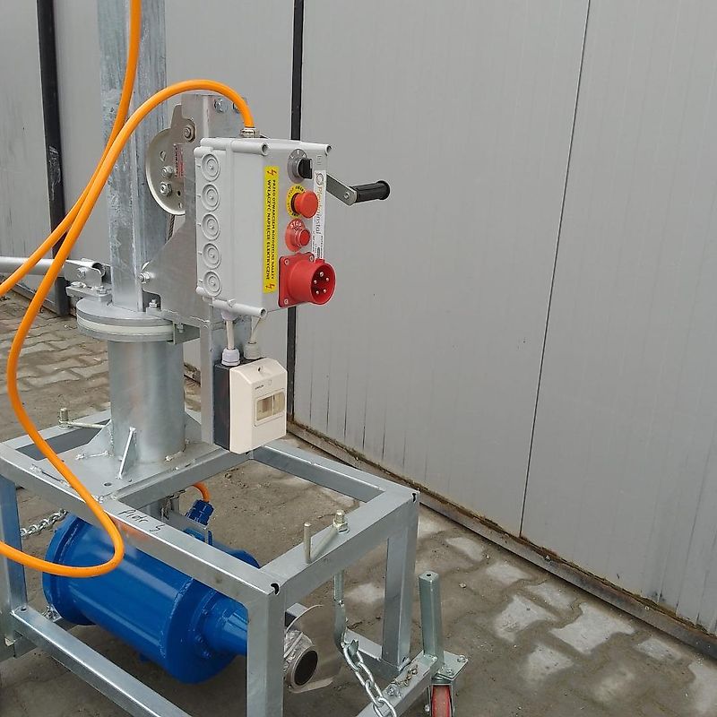 sobmetal Güllemischer Güllemixer Vertikal Güllemischer Güllerührwerk 2,0M