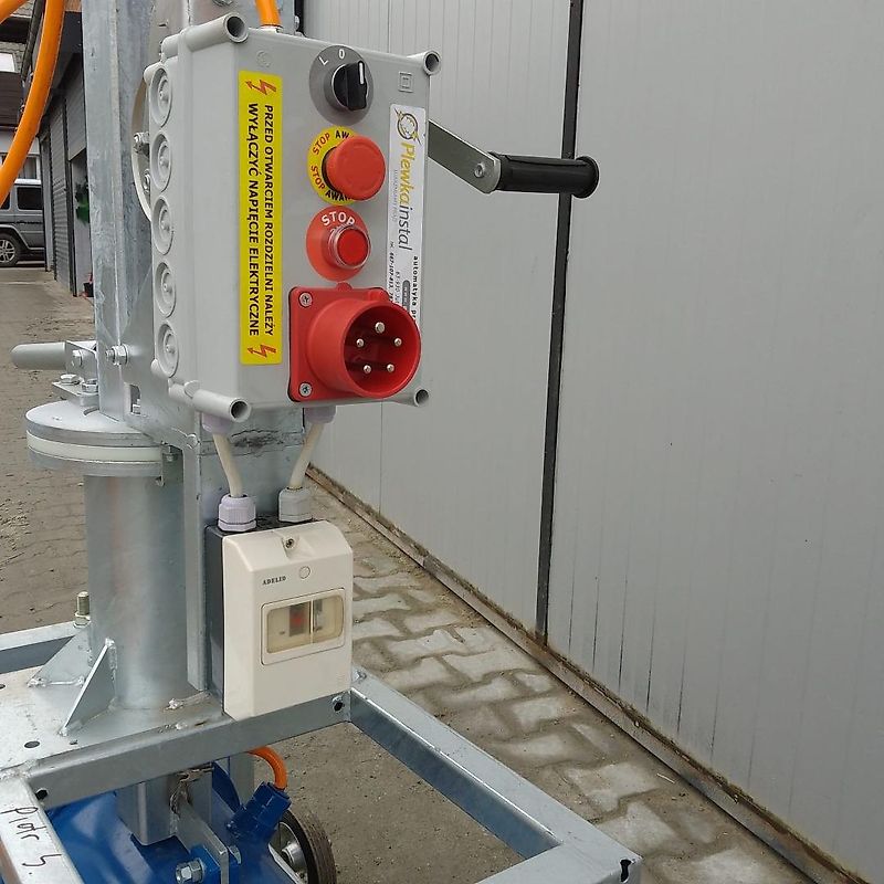 sobmetal Güllemischer Güllemixer Vertikal Güllemischer Güllerührwerk 2,0M