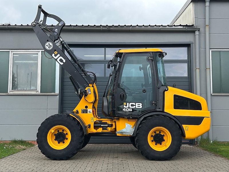 JCB 406 Agri Stufe V - inkl. Schaufel, Palettengabel