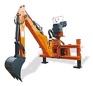 DIGGER TIX 65 Heckbagger /Anbaubagger für Traktor inkl. Baggerschaufel -Aktionsangebot