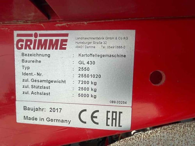 Grimme GL 430 + GR 360