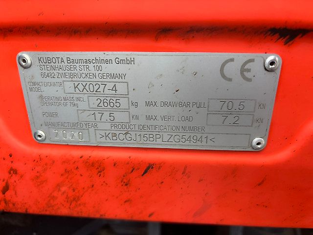 Kubota KX 027-4