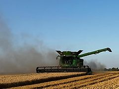 John Deere S680i_Raupe_Kette & Geringhoff_VarioStar910 __ NEUE Gleisbänder & Hinterräder optional