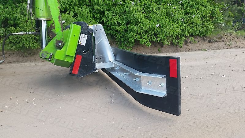 KREATEC Gummischieber starr verzinkt 1,7m für Eurotrac, Giant, usw.