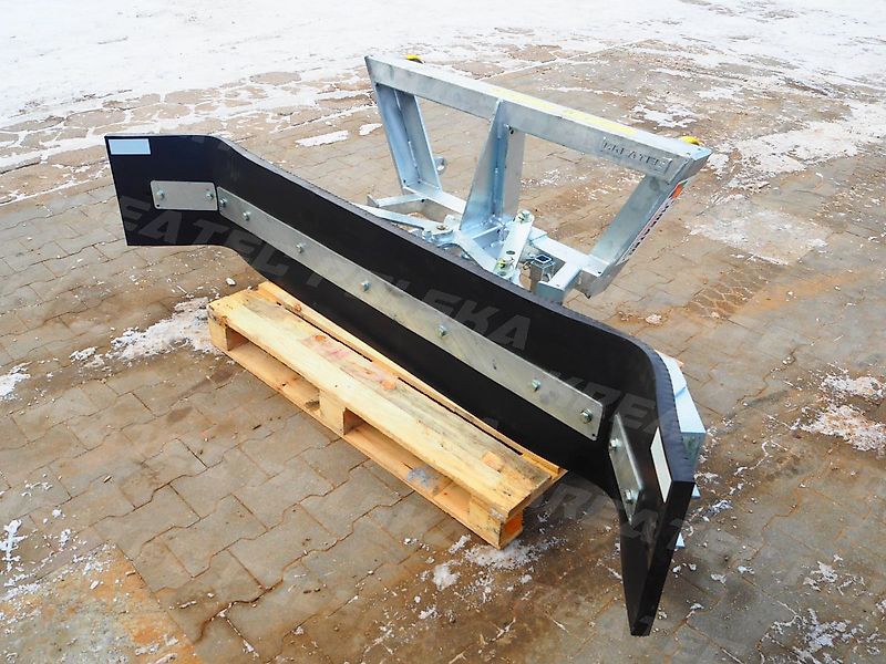 KREATEC Gummischieber mechanisch 1,7m verzinkt für Thaler, Avant usw.