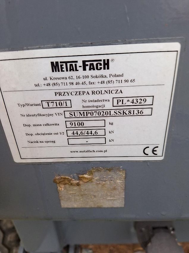 Metal-fach T-710/1 ( Sonderverkauf aus Finanzierungrücklaeufer)