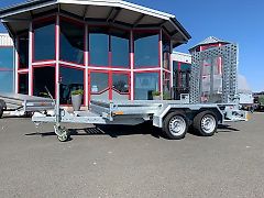 Böckmann Baumaschinenanhänger 3500kg Baggeranhänger Auffahrgitter