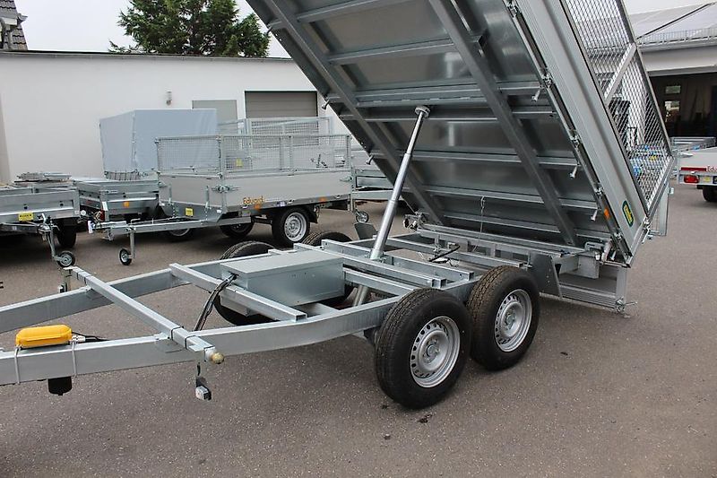 Unsinn Dreiseitenkipper 3620-35 E-Pumpe 3500 kg mit Laubgitter