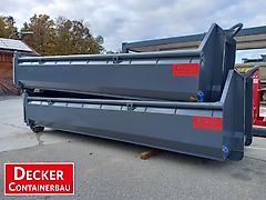 Decker Containerbau GmbH & Co.KG BAYERNBOX,Abrollcontainer,verschiedene Längen,Pendelklappe,Zurrösen,