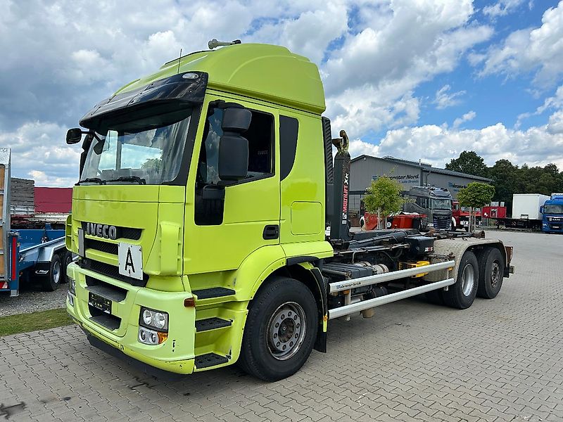 Iveco Stralis S162 Abrollkipper 26t 3-Achs Lkw