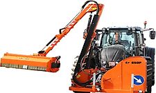 TIFERMEC DEC650P FR inkl. Mulchkopf T-130P Auslegemulcher /Böschungsmulcher für Traktor