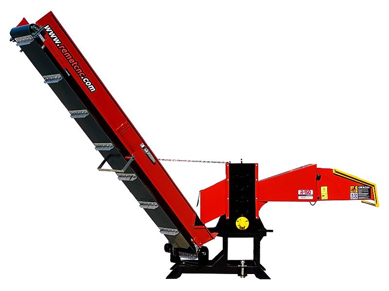 REMET CNC Holzhacker R-150 m. 3 Meter Förderband