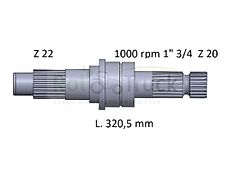 Ford Zapfwelle FORD Z-320,5 Z20 89840406