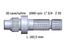 Ford Zapfwelle FORD Z20 1000OBR 5196860