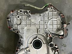 John Deere TIMING GEAR COVER (used) - John Deere 6030, 7030