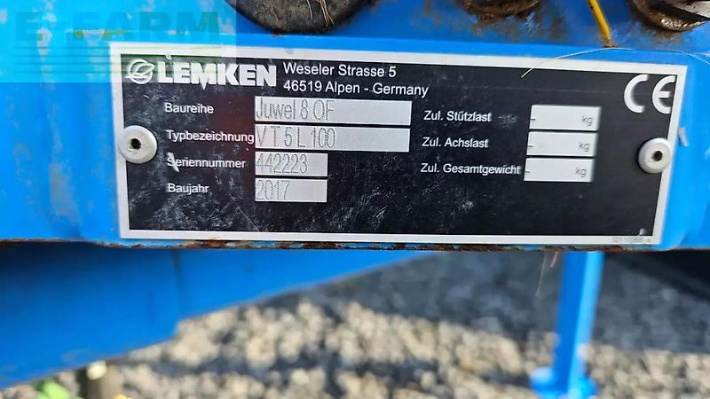 Lemken juwel 8m juwel 8 of