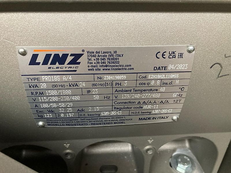 Buchholz Zapfwellengenerator BU-ZG20