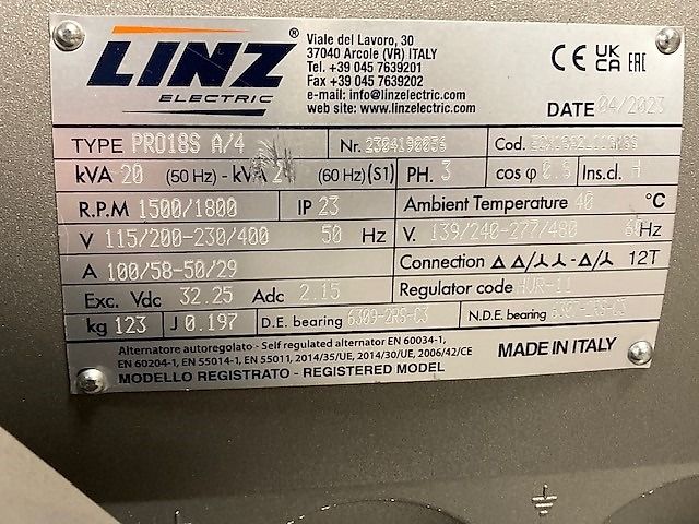 Buchholz Zapfwellengenerator BU-ZG20