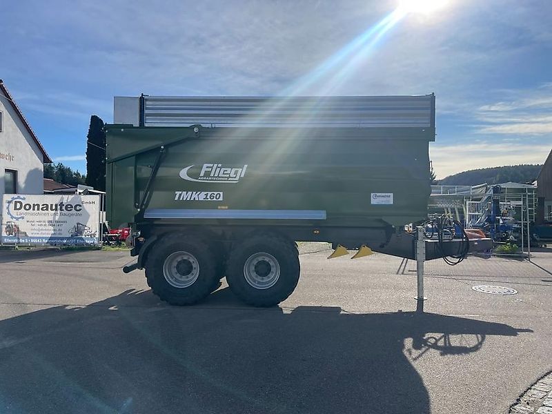 Fliegl TMK 160 FOX Muldenkipper, Kipper Anhänger Traktor