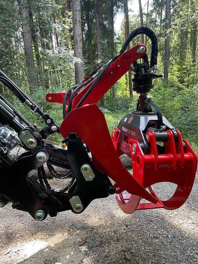 HAF-Forsttechnik Frontladergreifer Krpan Profi