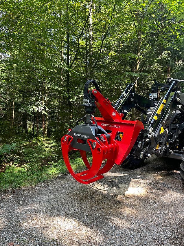 HAF-Forsttechnik Frontladergreifer Krpan Profi