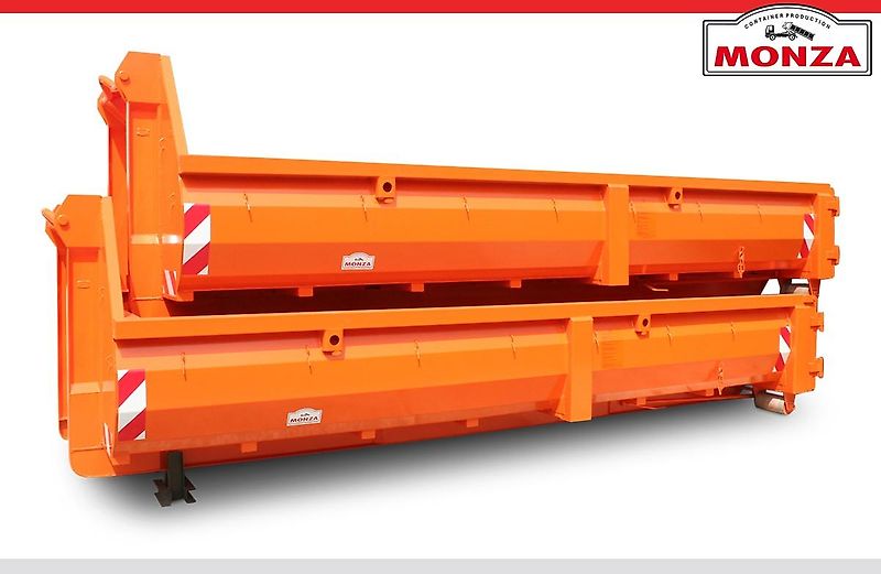 Monza Abrollcontainer - 10,4m³ - BOS - Doppelflügeltür