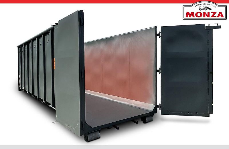 Monza Abrollcontainer - 38,6m³ - Doppelflügeltür