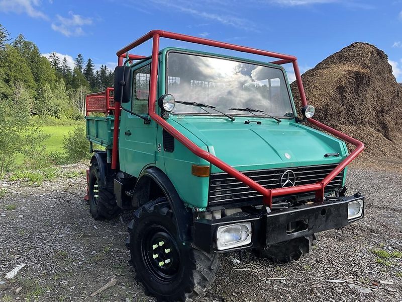 Mercedes-Benz Unimog U1000 mit Werner Forstausrüstung