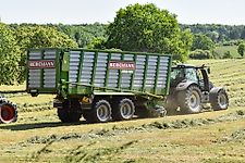 Bergmann CAREX 410 S Ladewagen 41 m³ mit Tandem-Fahrwerk