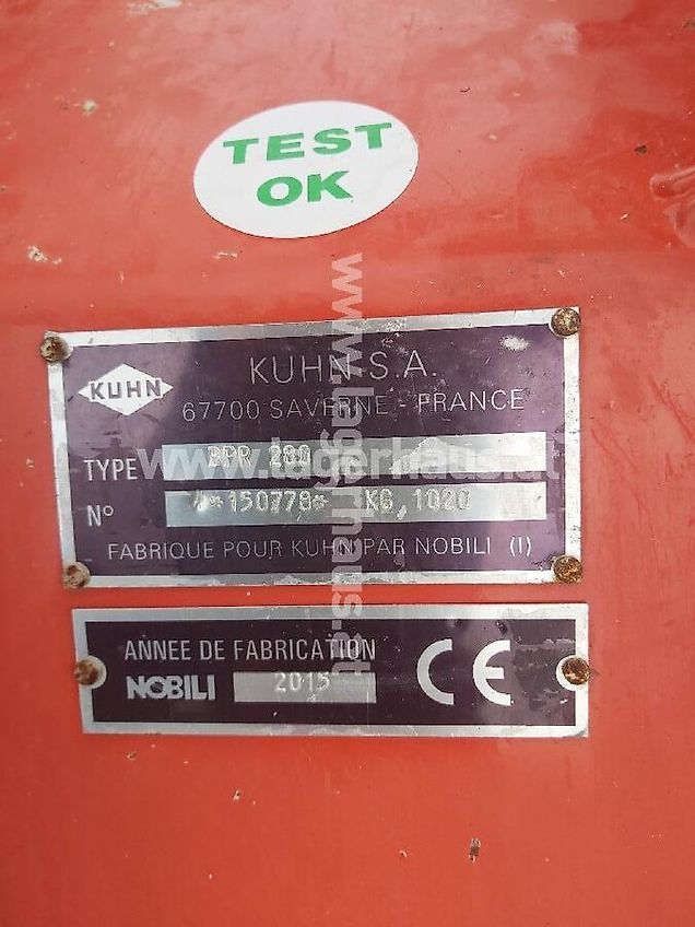 Kuhn BPR 280