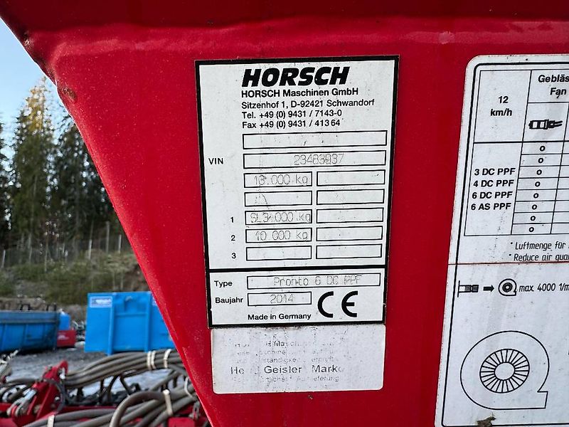 Horsch Pronto 6 DC PFF