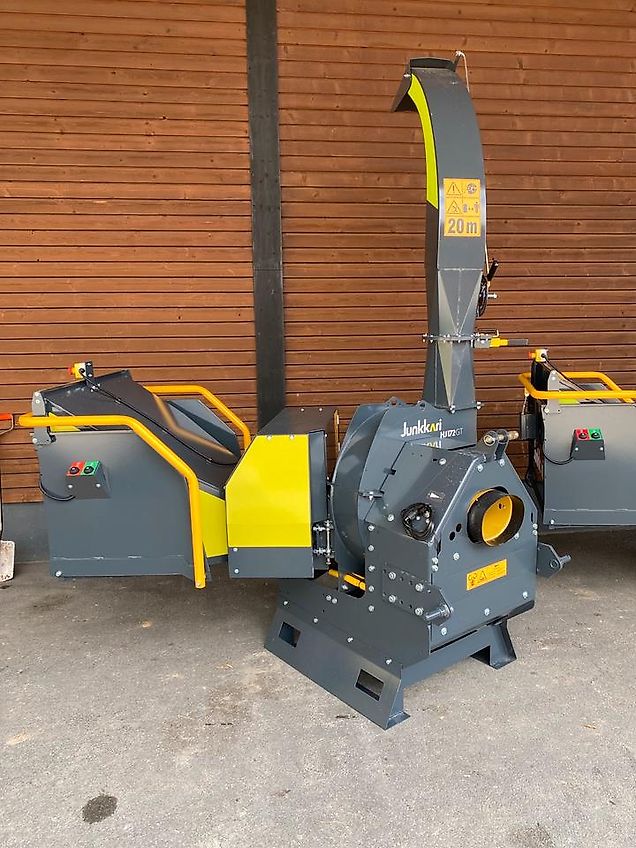 Junkkari Holzschredder Holzhäcksler Holzhacker Buschholzhacker