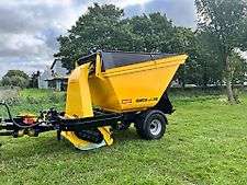 Omarv Mulcher mit Sammelbehälter Schlegelmulcher Sammelmulcher