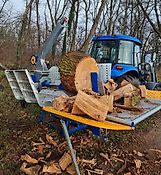 Binderberger Holzspalter Spalter Spaltgerät Liegendspalter