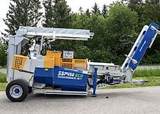 Binderberger Spaltautomat Sägespaltautomat Brennholzautomat