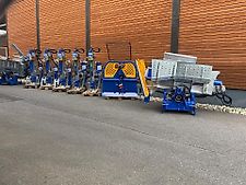 Binderberger Holzspalter Spalter Rückezange Kreissäge Förderband