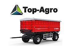 Metal-fach TOP-AGRO Lagerverkauf!!! Zweiachs Dreiseitenkipper T739 14t Nutzlast!
