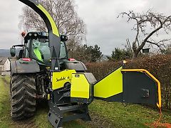 Junkkari Holzschredder Holzhäcksler Holzhacker Buschholzhacker