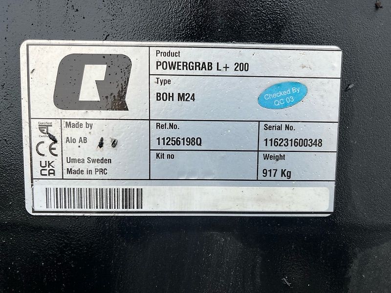 Alö POWERGRAB L+ 200 mit TORION-Aufnahme