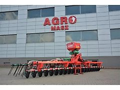 AGRO-MASZ BM75 7,5 m Mulcheregge/ Brona Mulczowa BM75 7,5 m/ Grada para mantillo con 5 filas de rastras BM75 7,5 m`
