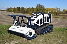 Hymach 60 LE Funkraupe Geräteträger Mulchraupe Mähraupe Forstraup